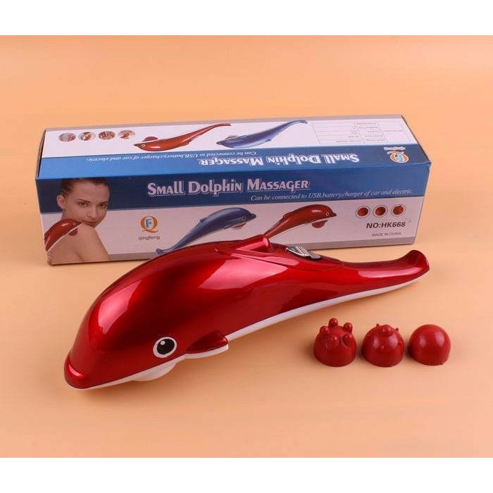 Máy Massage Cá Heo 3 đầu Small Mini H668 - ❖Massage Cá Heo Nhỏ❖