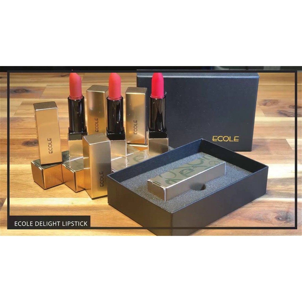 Son thỏi lì Ecole Delight Lipstick