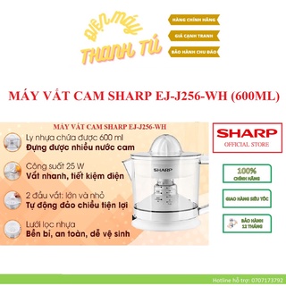 Ej-j256-wh - máy vắt cam sharp 0.6l - bảo hành chính hãng 12 tháng