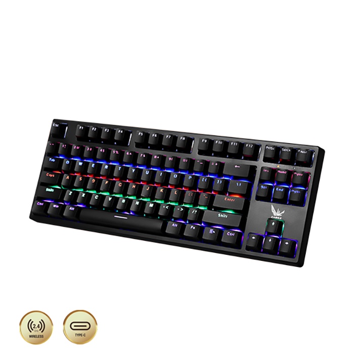 Bàn phím cơ không dây Gaming ZADEZ GT015DK Black