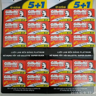 Hộp Lưỡi Lam Gillette Super Thin