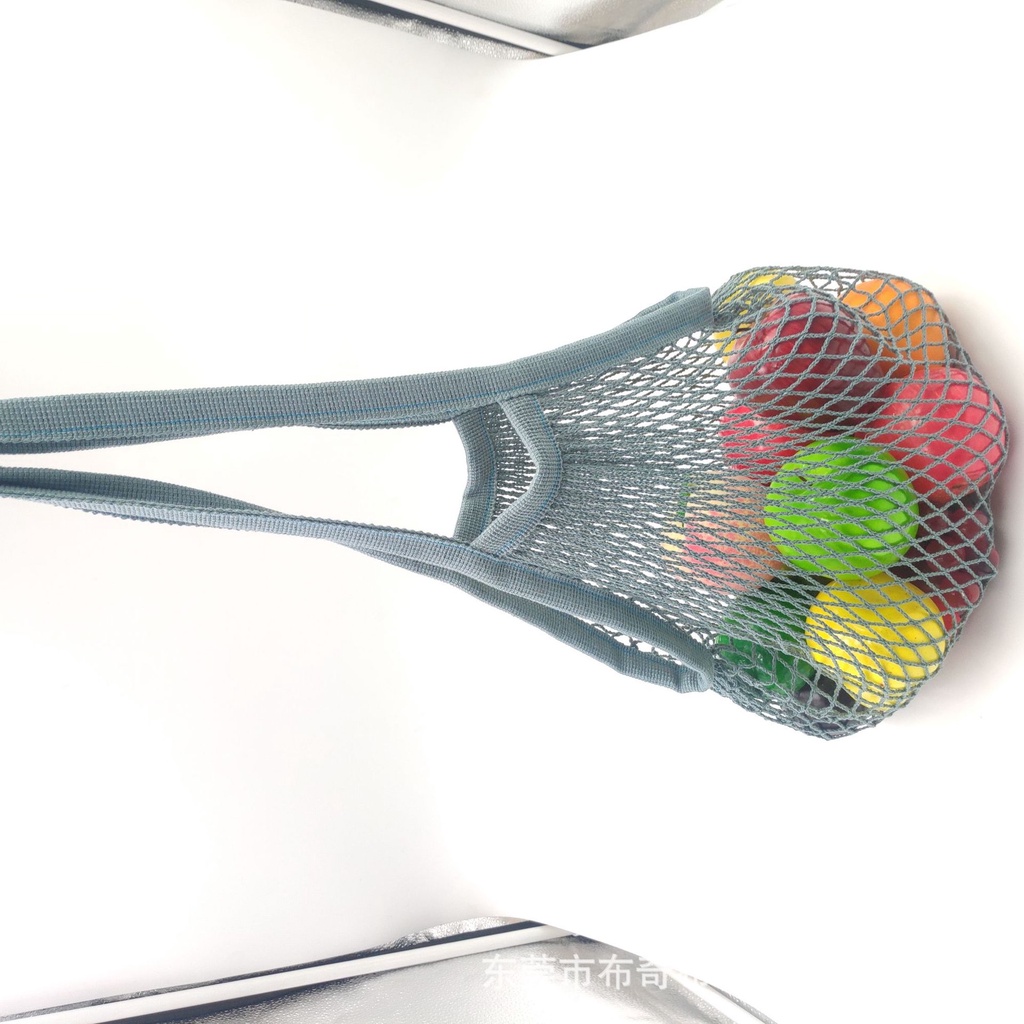 Túi lưới YUNFAN vải cotton thời trang mua sắm/ đi biển