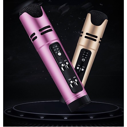 Mic C16 Blutooth ⚡FREE SHIP⚡ Hát Karaoke Livestream , Chế Độ Gỉa Giọng , Autotune Âm Thanh Cực Hay