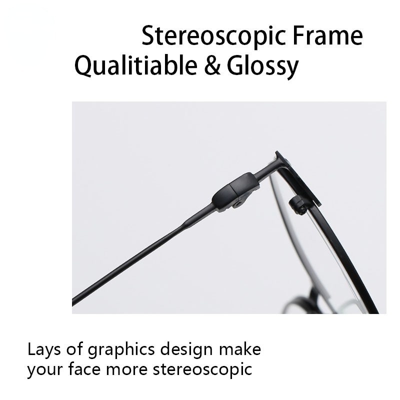 Mắt kính gọng tròn chống tia xanh và UV400 sành điệu cho nam và nữ