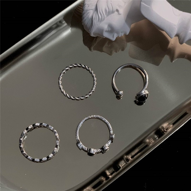 Set Nhẫn Thời Trang Cá Tính Độc Đáo