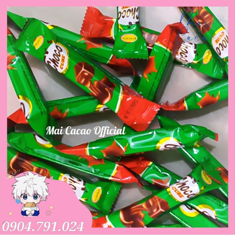 Kẹo Socola Choco Cube thanh 5 viên