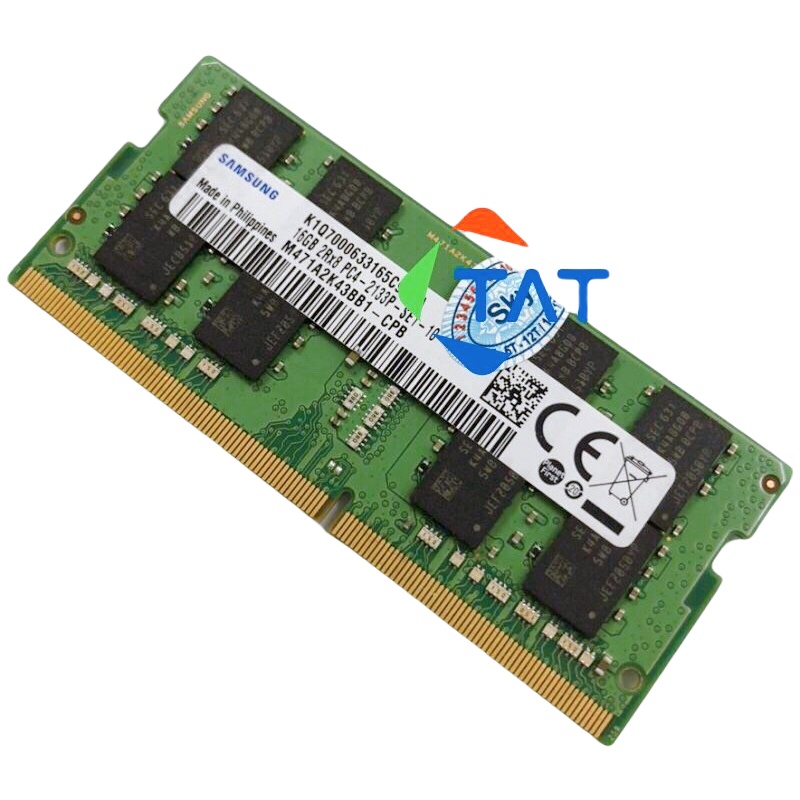 Ram Laptop 16GB DDR4 Samsung Bus 2133MHz Mới - Bảo hành 36 tháng