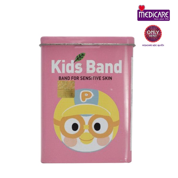 Hộp băng dán PORORO (20 băng + 4 khăn)