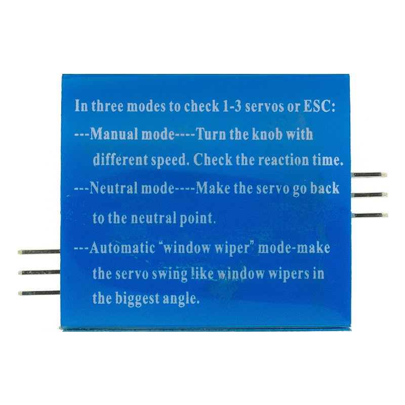Thiết Bị Đo Tốc Độ Động Cơ Servo ECS 3 Ch CCPM