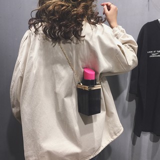 Túi đeo chéo nữ hình son môi độc lạ (Có ảnh thật)
