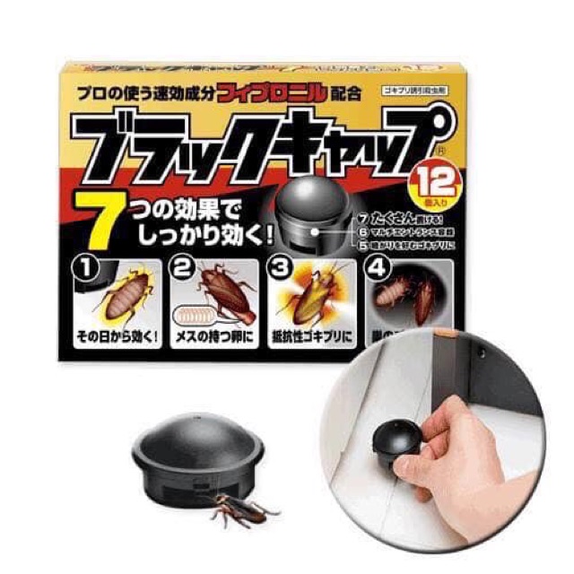 Vỉ 12 viên thuốc diệt dán
