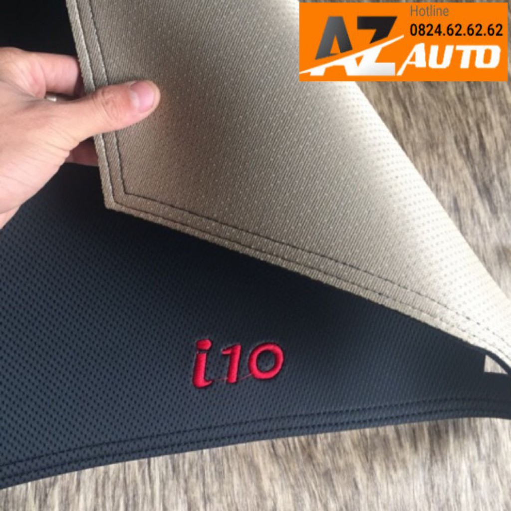 Thảm Taplo i10 2014 - 2021 ( Da carbon cao cấp)