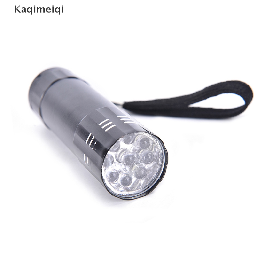Đèn pin UV 9 bóng LED mini thiết kế nhỏ gọn tiện dụng