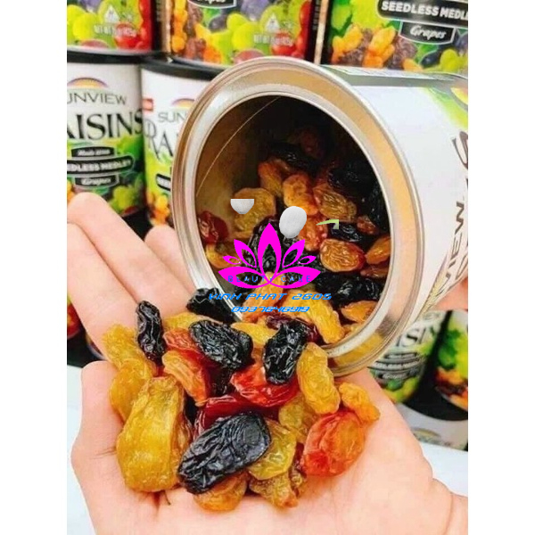 [Hàng Chọn Lọc]Nho Khô Raisins 425gr hàng tặng bao sịn.