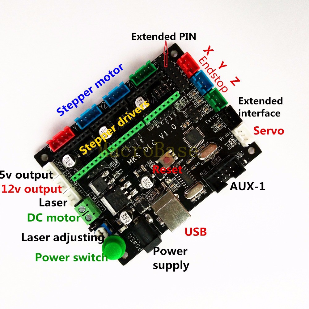 Mạch điều khiển máy CNC - MKS DLC CNC Controller V2.1