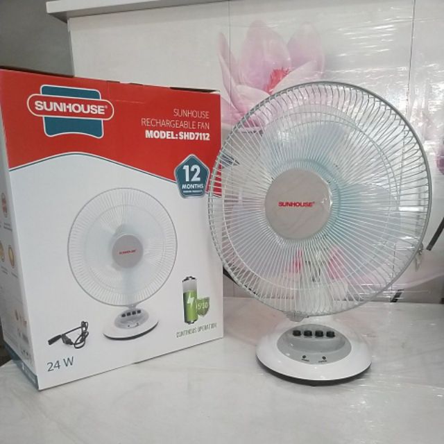 Quạt tích điện Sunhouse SHD7112