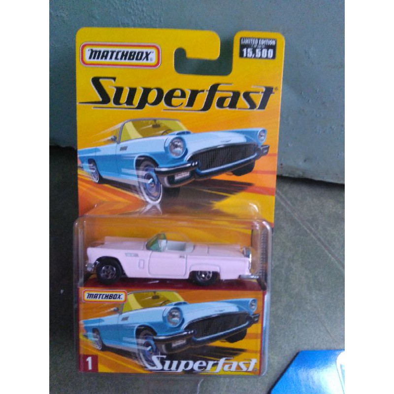 Xe MATCHBOX 1957 ford Thunderbird special edition , hàng hiếm