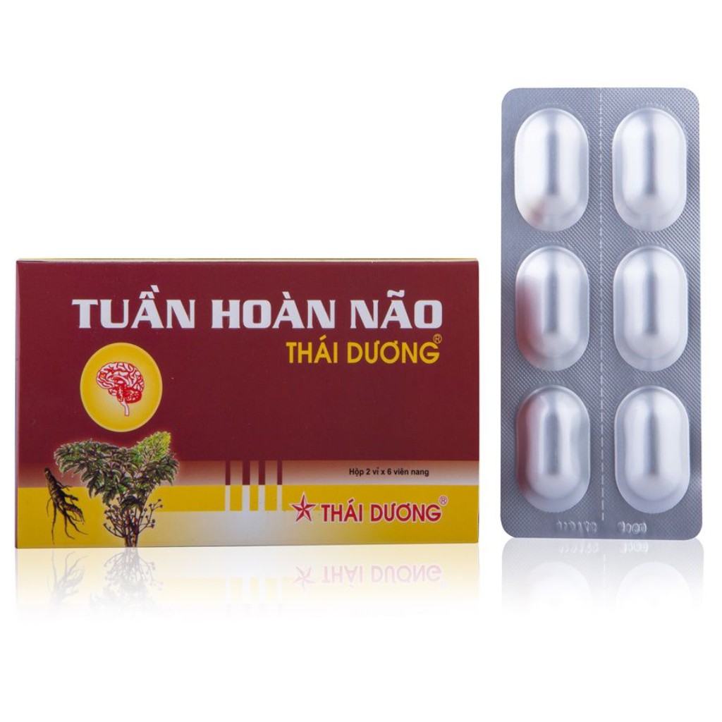 Tuần Hoàn Não Thái Dương Hộp 12 Viên