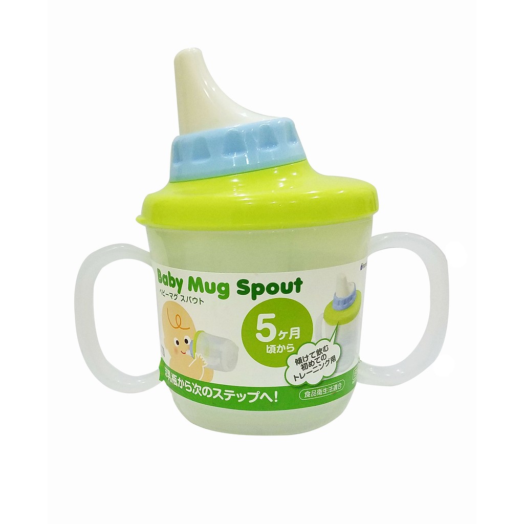 Cốc tập uống ăn dặm cho bé Baby Mug - Made in Japan