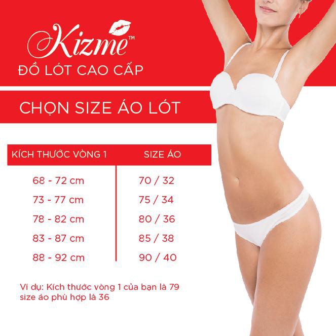 Áo ngực, áo lót ren có gọng mút mỏng KIZME KA2004 | BigBuy360 - bigbuy360.vn