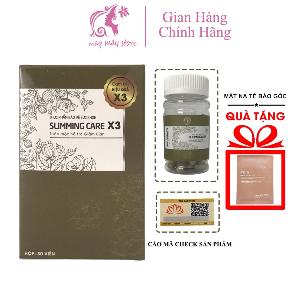 Thảo mộc giảm cân Slimming care X3 THẾ HỆ MỚI