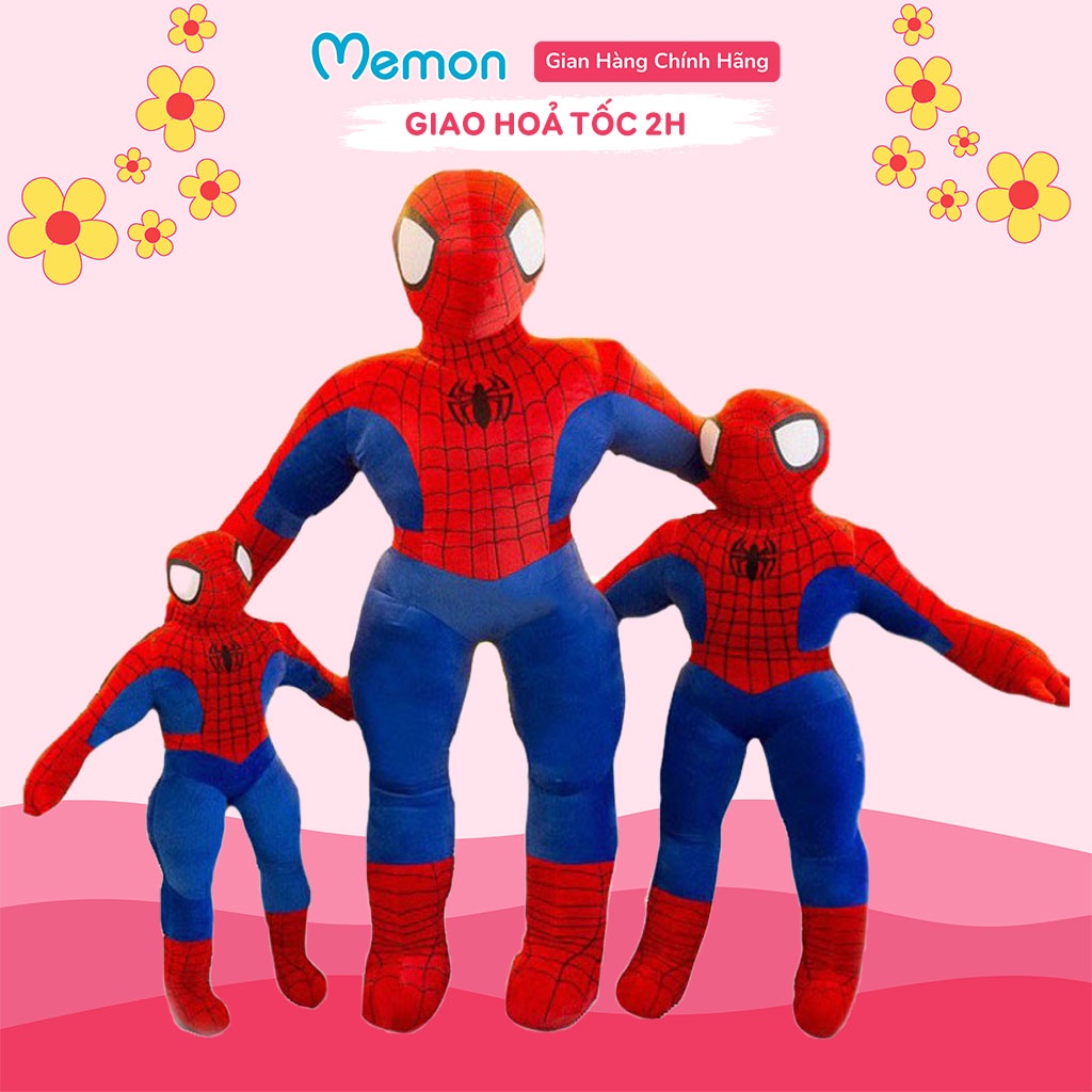 Gấu Bông Người Nhện Spider Man, Shop Memon Cao Cấp.