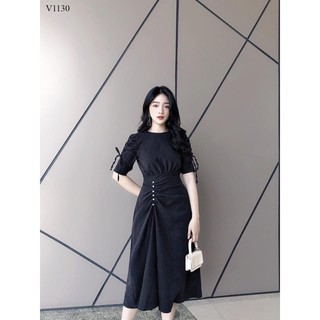 VÁY NHUNG CÚC NGỌC 3 MÀU