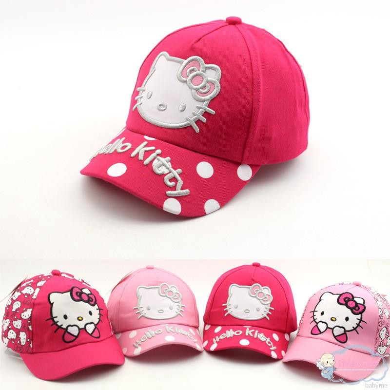 Mũ lưỡi trai hình mèo Hello Kitty cho bé