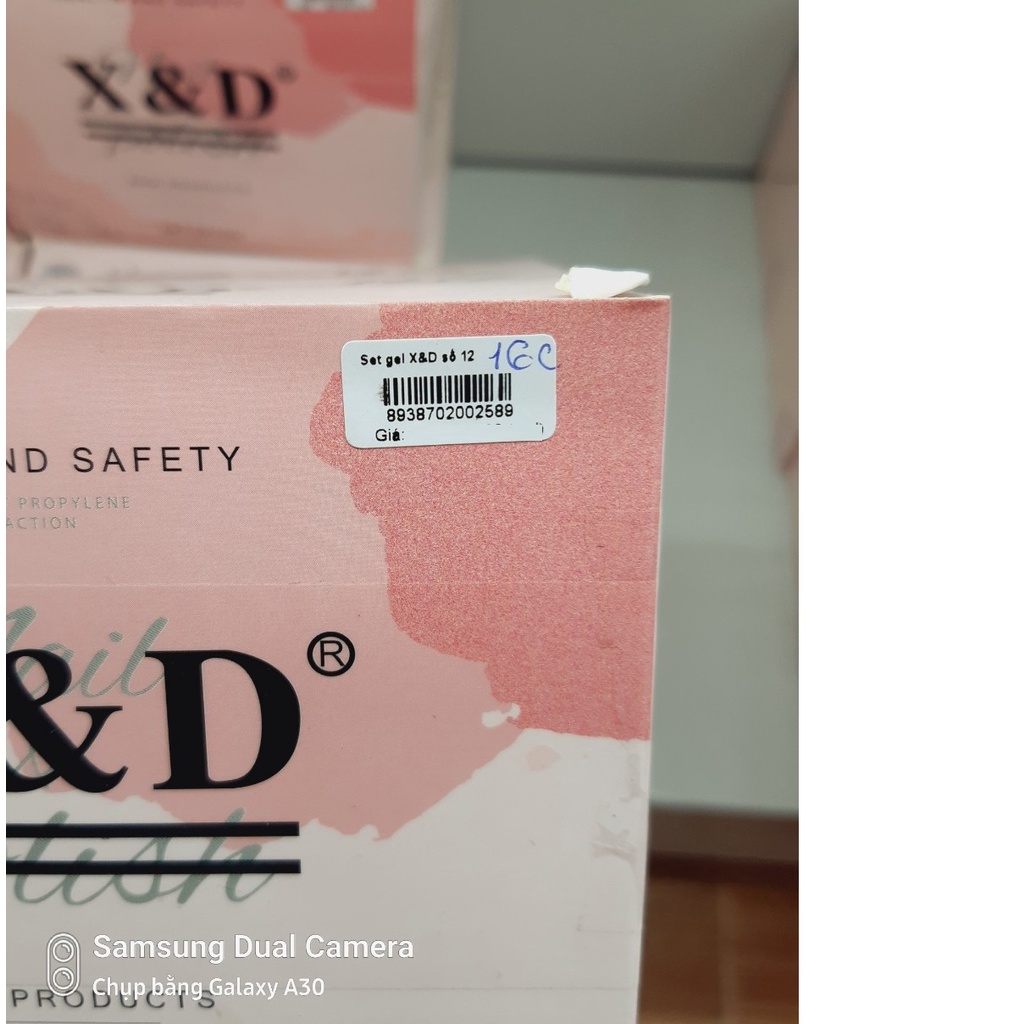 Set gel X&amp;D số 12 (NA6394)