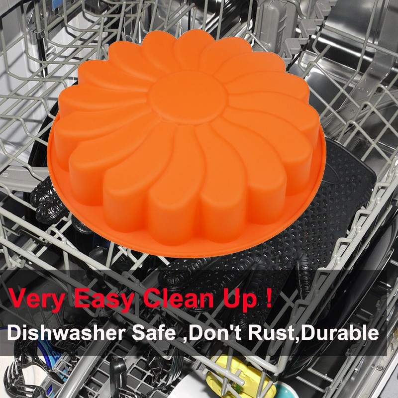 Khuôn làm bánh silicone hình hoa Walfos