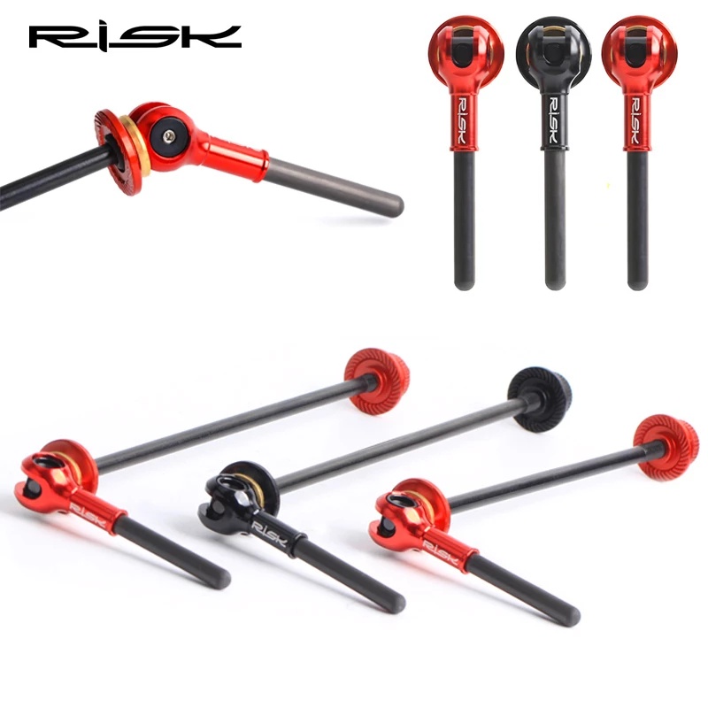 Bộ 2 Trục Bánh Xe Đạp Leo Núi RISK RA119 Bằng Hợp Kim Titan