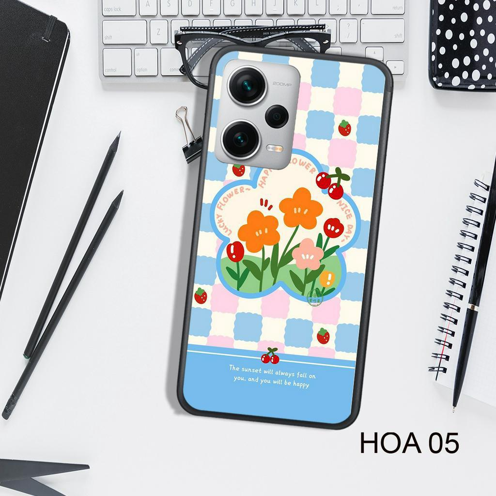 Ốp Lưng  XIAOMI REDMI NOTE 11S/11 4G - NOTE 11 5G - NOTE 11 PRO - NOTE 12 4G/5G - NOTE 12 PRO, In Hình HOA, Màu Sắc ĐẸP