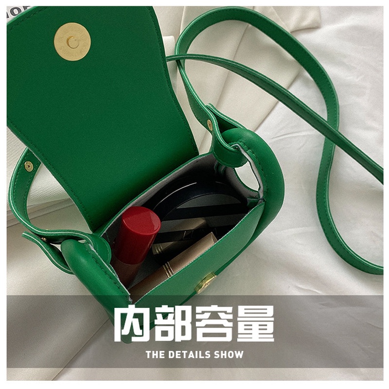 One Túi Đeo Vai Hình Vuông Cỡ Nhỏ Màu Trơn Phong Cách Phương Tây Thời Trang Mùa Hè 2022 Cho Nữ GYLXB072