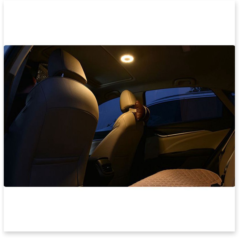 Đèn LED  BH 1 THÁNG  Đèn Led dán tường cho xe hơi tiện lợi tăng sáng cho xe dán bằng nam châm 9155