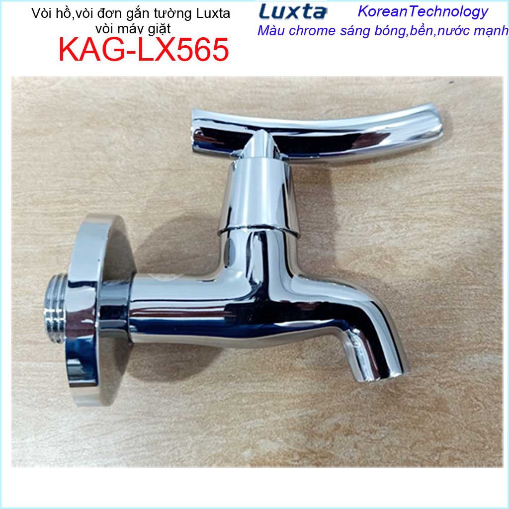 Vòi lạnh gắn tường, vòi đơn Luxta, vòi xả nước KAG-LX562-LX563-LX564-LX565_LX566