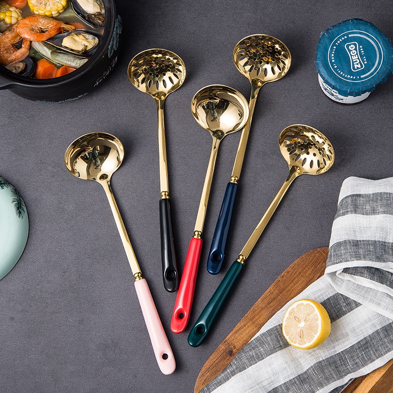 YEAHCOOK Muôi muỗng nấu ăn dành cho nhà bếp sang trọng tiện ích