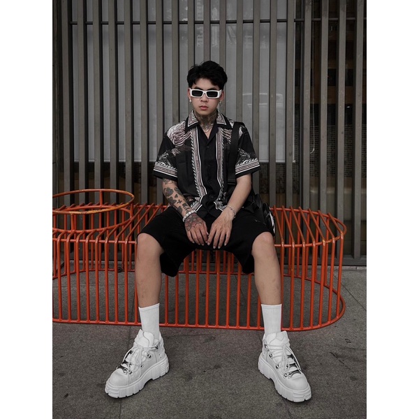 Áo sơ mi nam MIKENCO FLAME SHIRT