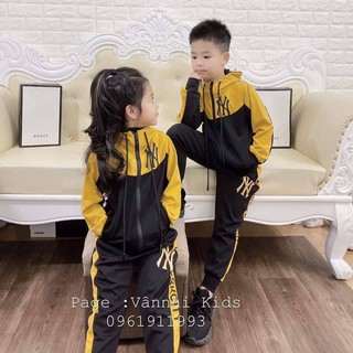 Bộ thể thao cho bé thêu ny m311