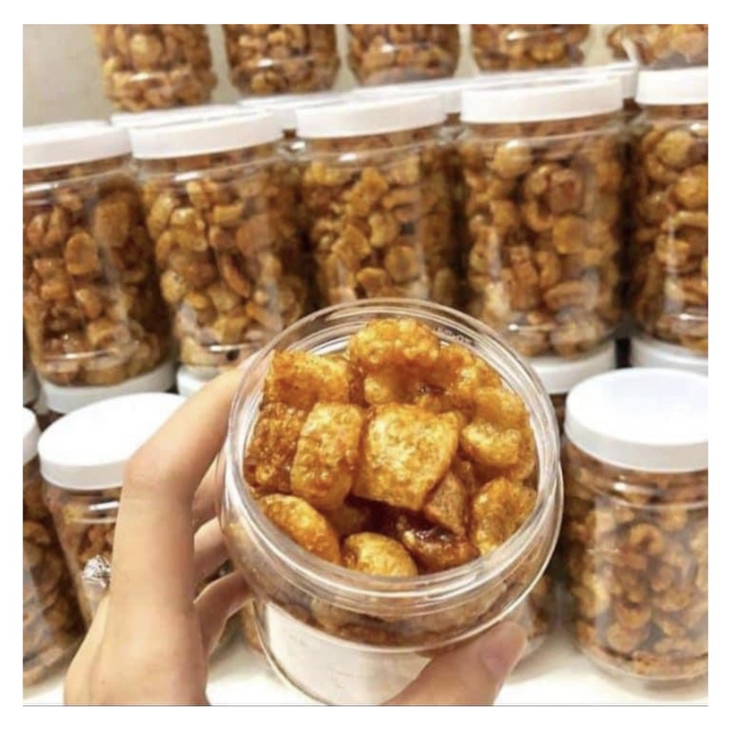 Da heo cháy tỏi bịch 500gr