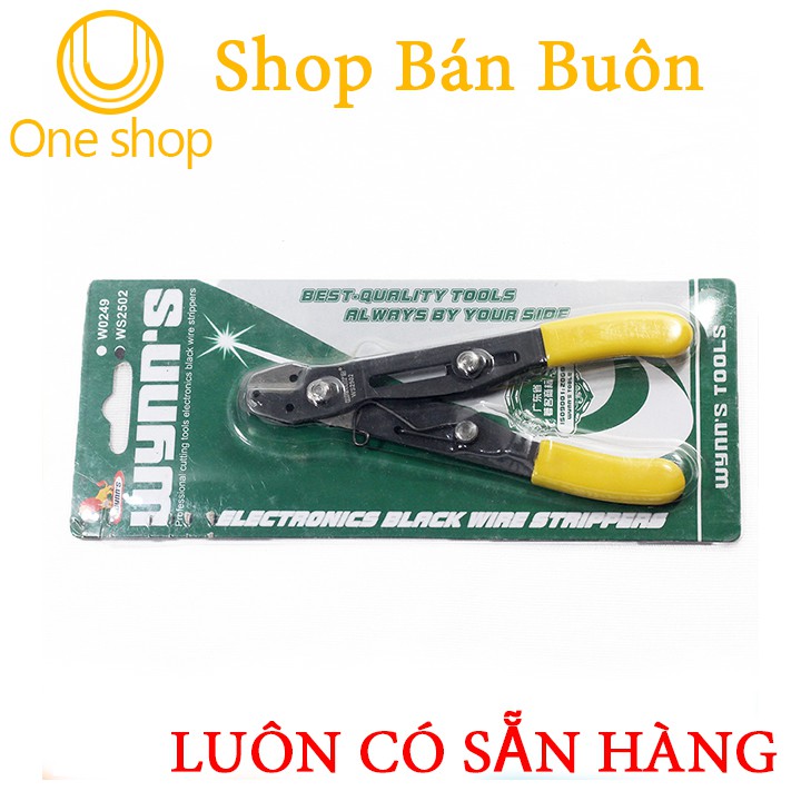 Kìm Cắt Tuốt Cáp, Dây Điện Mini WS2502