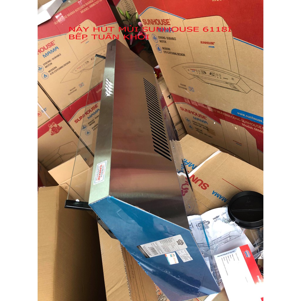 Máy hút mùi Sunhouse SHB6118i