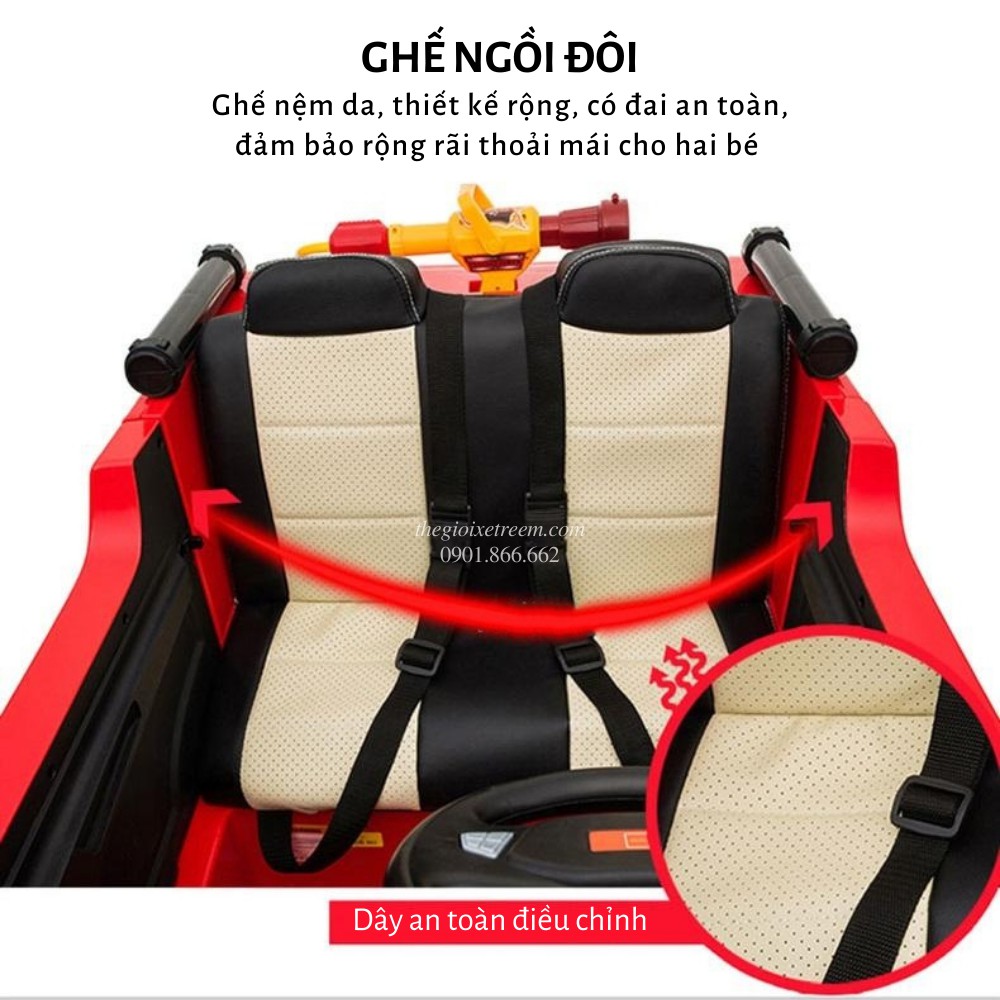 Xe ô tô cứu hỏa cho bé LL.911