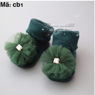 Combo giày kèm nơ cho bé gái