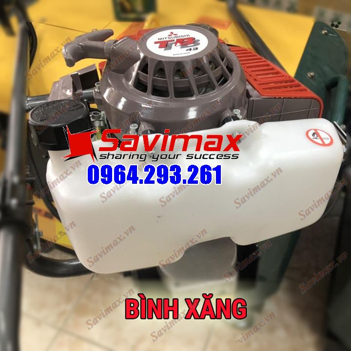 Máy khoan đất có bánh xe động cơ TB43 hiệu Savimax kèm mũi khoan 300 | BigBuy360 - bigbuy360.vn