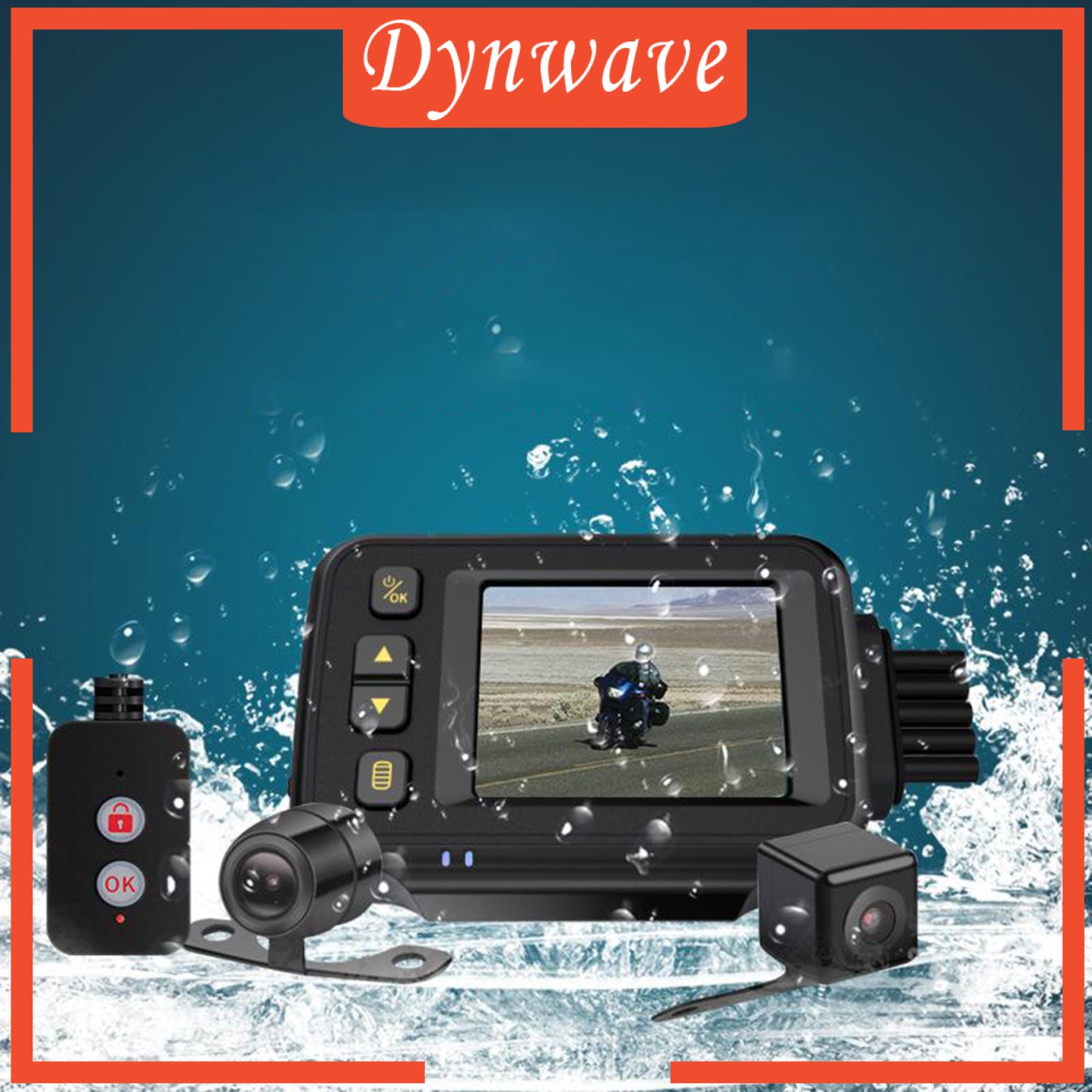 Camera Hành Trình Xe Máy Dynwave 720p Màn Hình Lcd 2.0 &quot;