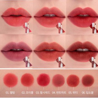 Son kem lì Romand Zero Velvet Tint