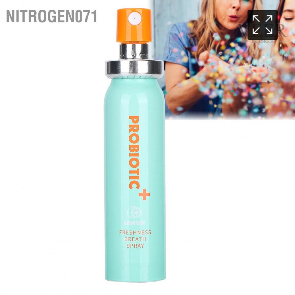 [Hàng mới về] Bình xịt Nitrogen071 hương chanh cải thiện hơi thở thơm tho