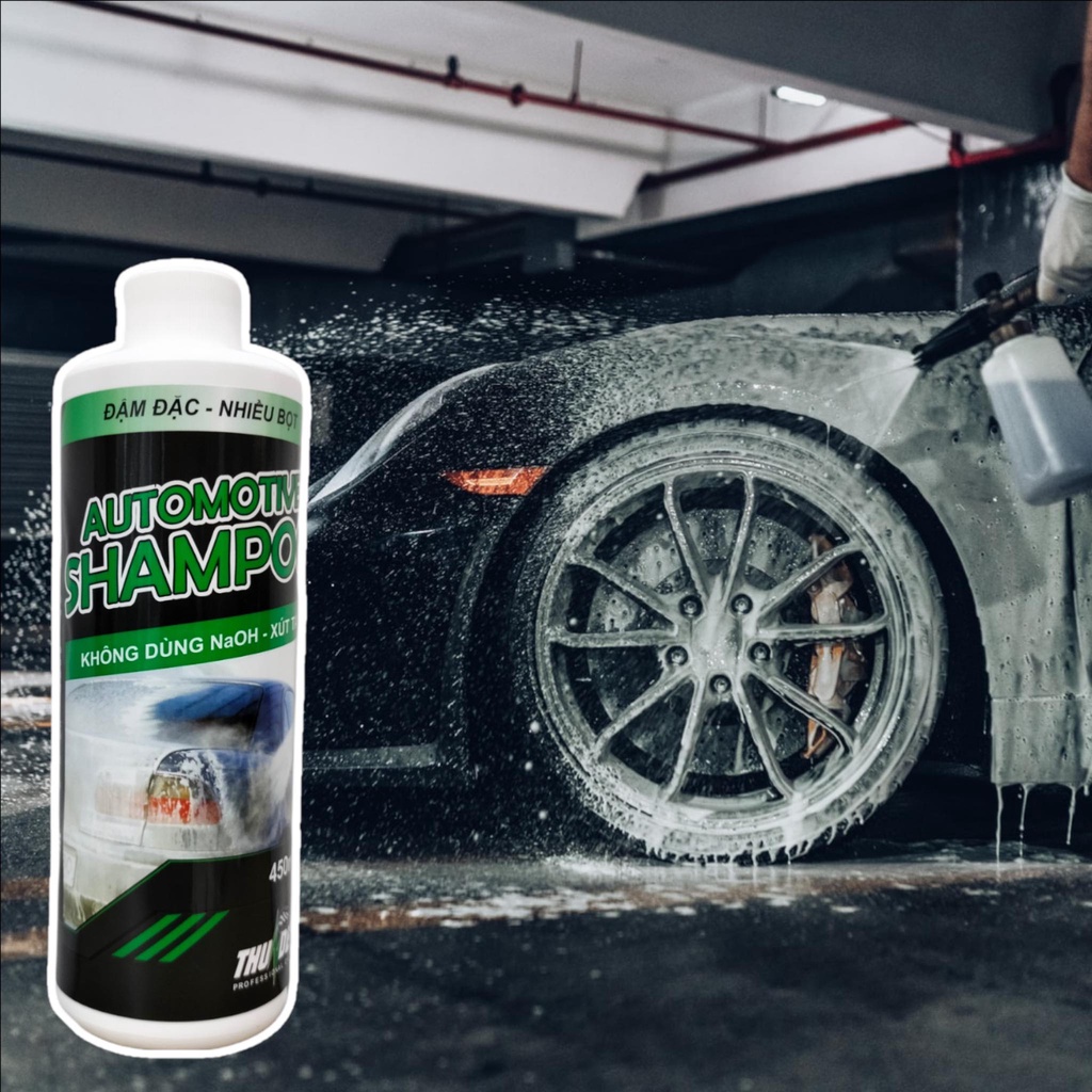 Xà bông rửa xe bọt tuyết Thunder Automotive Shampoo siêu sạch , tiện lợi, an toàn . DoChoiXeMay