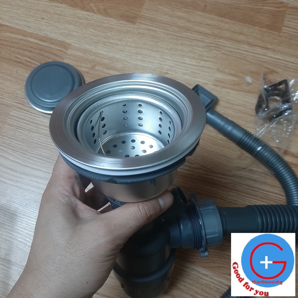 Cốc, chậu rửa bát - bầu chậu rửa bát  đường kính 110 và 140 mm