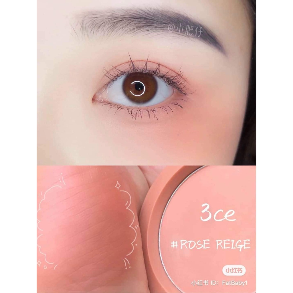 Phấn Má Hồng 3CE Face Blush - Màu Rose Beige
